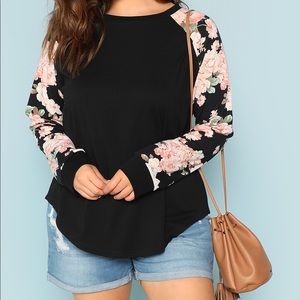 Floral Sleeve Top